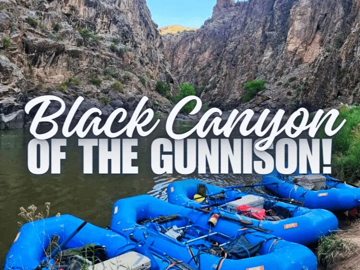 Professional guides leading Gunnison River fishing expedition