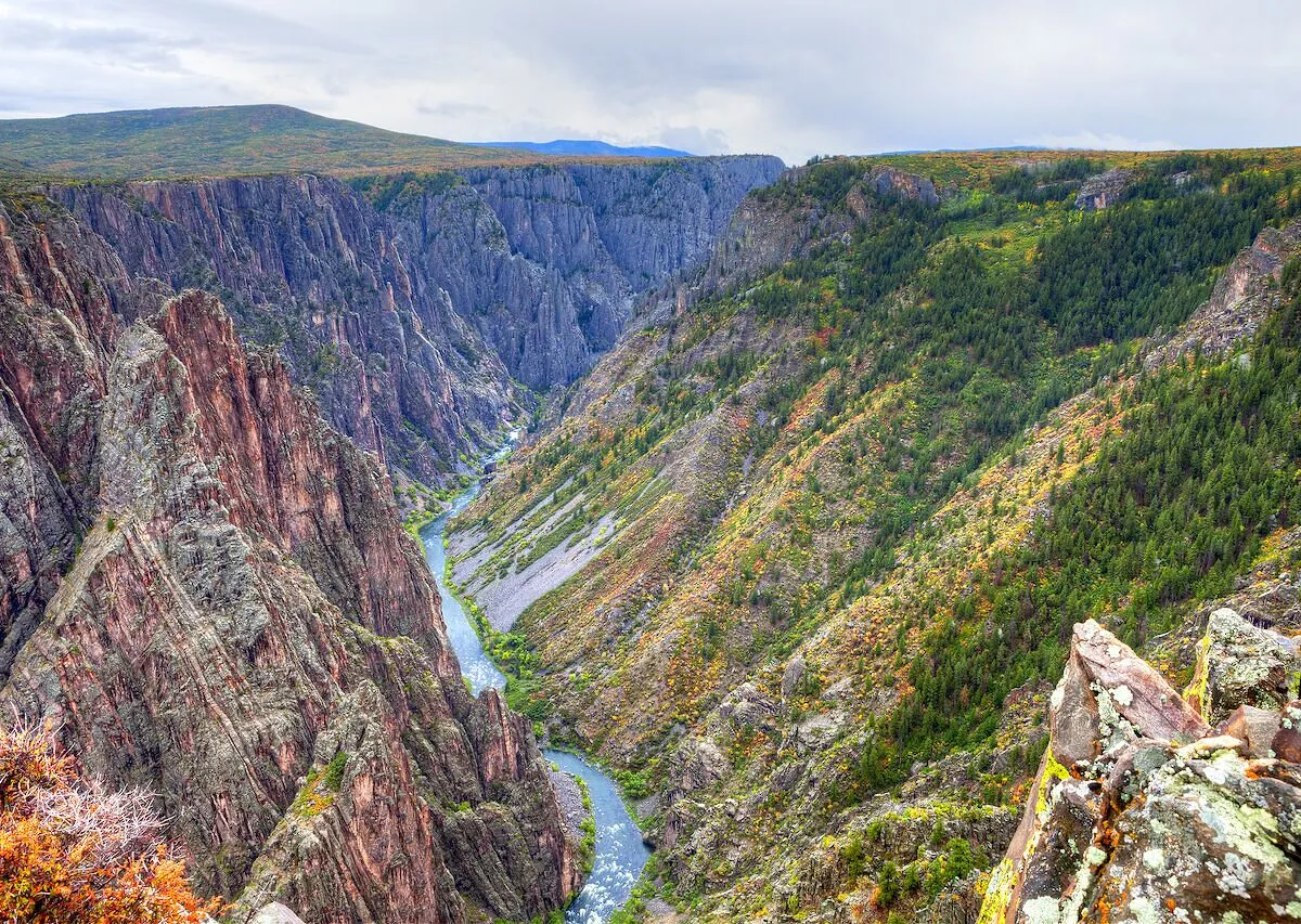 Scenic view of accommodations near Black Canyon of the Gunnison National Park