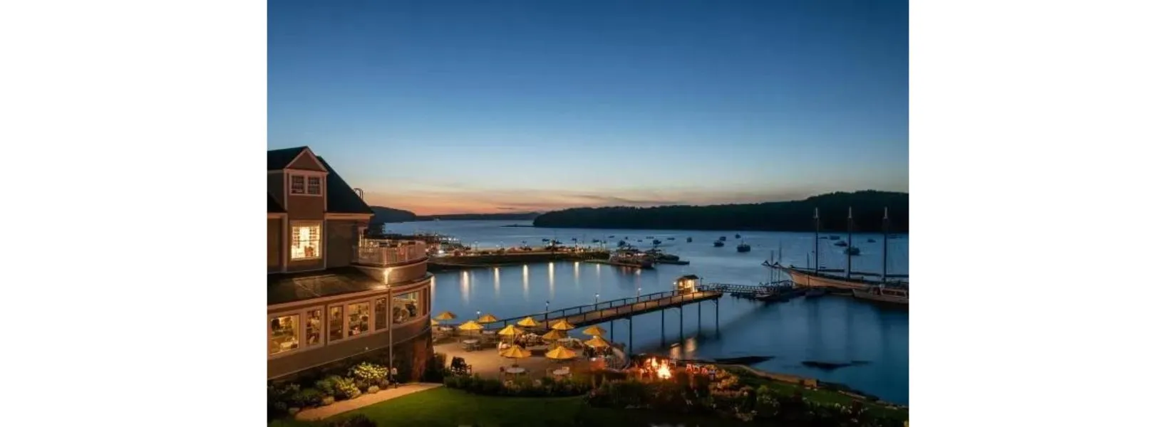 Budget-friendly accommodations near Acadia National Park with scenic mountain views