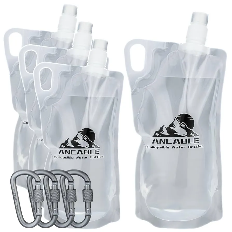 Nomader Collapsible Water Bottle - best collapsible water bottle for durability