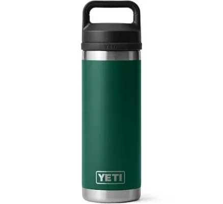 YETI Rambler insulated water bottle with chug cap and handle